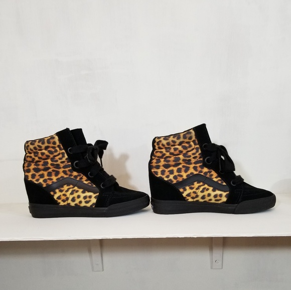 high top cheetah vans